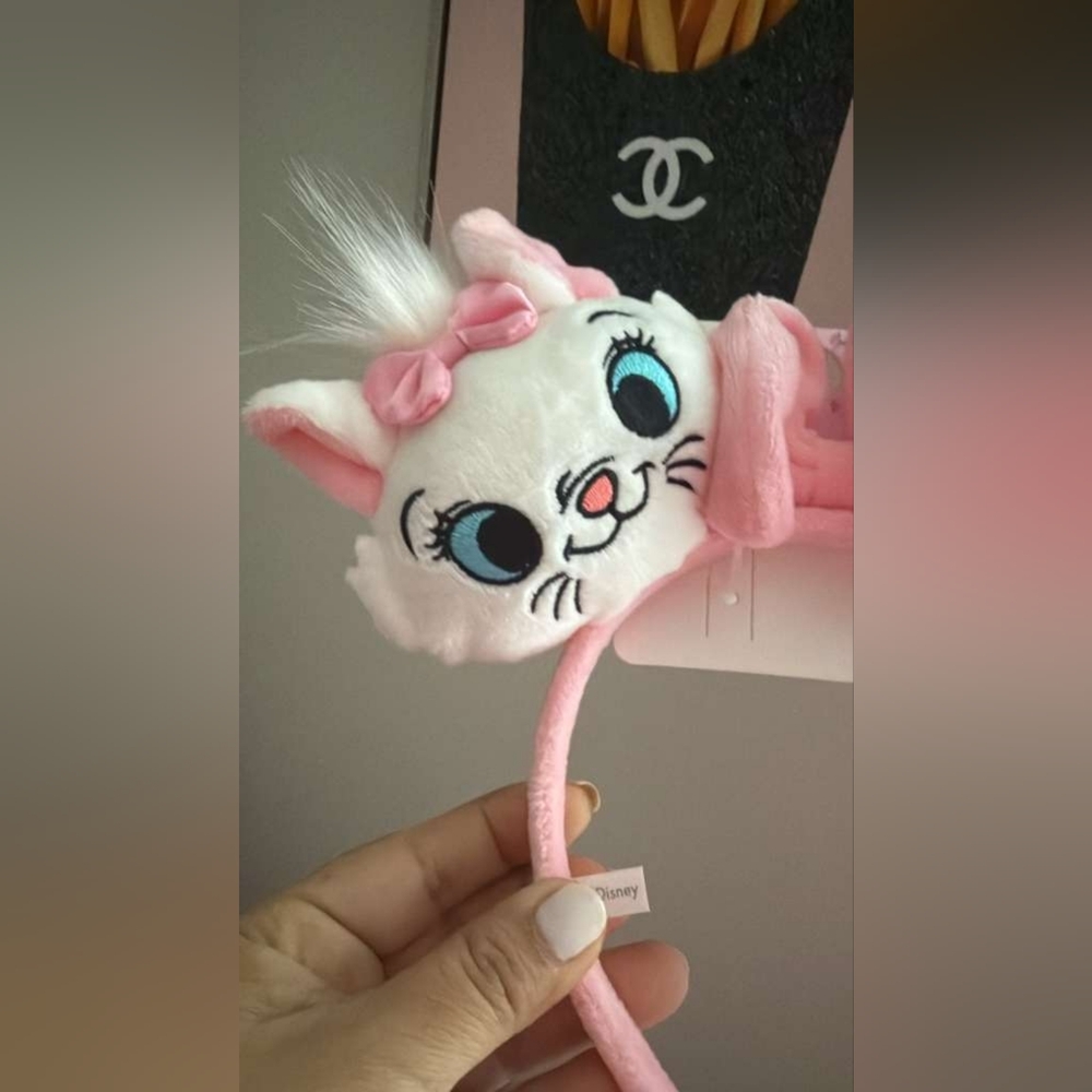 Disney Marie Pink Plush Ears, Headband, Primark - Picture 3 of 4